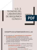 Automatización de Las Técnicas de Laboratorio