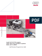 SSP 428 Audi 30l v6 Tdi Engine With Ultra Low Emission System Eu6 Lev II Bin5