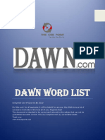 Dawn Word List Ver1