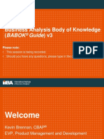 Business Analysis Body of Knowledge Babok Guide v3