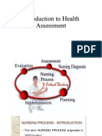 Introduction To Health Assessment