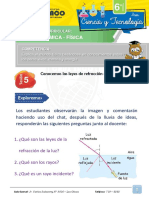 6ºgrado-Química-s5-Leyes de Refracción de La Luz