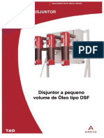 Disjuntor A Pequeno Volume de Oleo DSF Areva