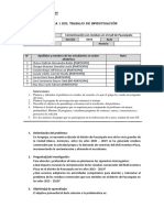 Semana 5 - Tarea 1 - Plantilla - Delimitación Del Tema de Investigación, Pregunta, Objetivo General y Preguntas Específicas