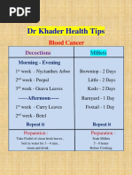 DR Khader Cancer Protocols in English