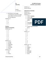 Reading and Writing Intro Q: Skills For Success Unit 1 Student Book Answer Key