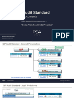 QIP Audit Standard: List of Documents