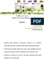 D.Pharm 1 Year ER20-15T-Social Pharmacy: Leprosy