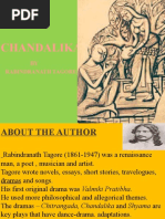 Chandalika: Rabindranath Tagore