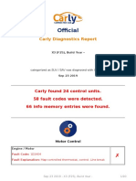 O Cial: Carly Diagnostics Report