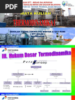 (3a) Hukum Dasar Thermodinamika I Dan Praktikum Semester III TPM (Materi MHS), 16 Oct 2021