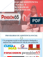 PROGRAMAS DE ASISTENCIA SOCIAL Tema 6