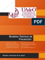 Modelos Teoricos de Prevencion