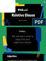 Relative Clause