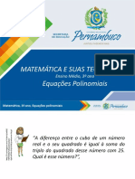 Equações Polinomiais