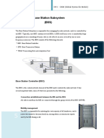 Base Station Subsystem (BSS) : CH 1: GSM (Global System For Mobile)