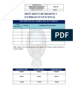 Comité Mixto de Higiene y Seguridad Ocupacional