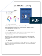 Distance-Based Methods - KNN