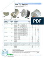 3-Phase Brushless DC Motors: For Home Appliances and Office Equipment