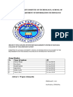 Hawassa University Insitute of Technology, School of Informatics Department of Information Technology