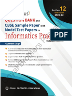 XII - Score Plus IP Question Bank Class 12