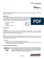 K. FICHA TEC GAFAS JACKSON SAFETY