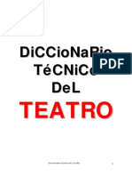 Diccionario Técnico Del Teatro.