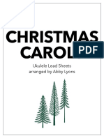 Christmas Carols: Ukulele Lead Sheets Arranged by Abby Lyons