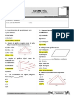 Examen de Geometría 2do Prim