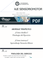 Aprendizaje Sensorio Motor