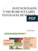 Vendajes Funcionales y Neuromusculares Patología Muscular