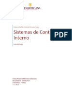 Taller Sistemas de Control Interno