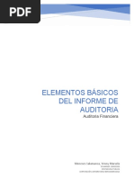 Actividad 1 - Elementos Básicos Del Informe de Auditoria