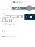 First Complete: For Schools