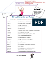 Phrasal Verb Mix and Match