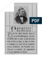 Character, by Ralph Waldo Emerson