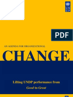 An Agenda For Organizational Change