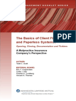 Basics of Client Files and Paperless Systems Booklet