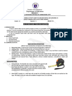 Department of Education: Use of Basic Hand Tools and Equipment