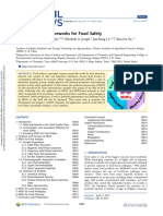 Metal Organic Frameworks For Food Safety