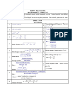 Rumus Matematik KSSM SPM 2021