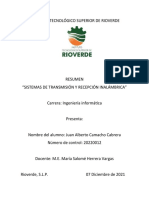 Sistemas de Transmisión y Recepción - Juan Alberto Camacho Cabrera