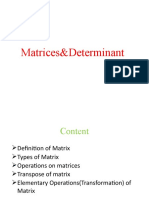 Matrices