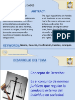 Presentación de PowerPoint Derecho