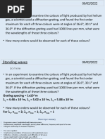 Standing Waves