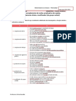 FT - Funções Sintáticas - Comp - PSuj - PCD - Mod - Do CX