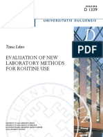 Evaluation of New LAB Methods