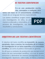 5.5 Tipos de Textos Cientificos