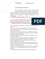 Cuestionario 2 Parcial de Derecho Administrativo