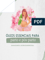 Óleos Essenciais Parto e Pós-Parto